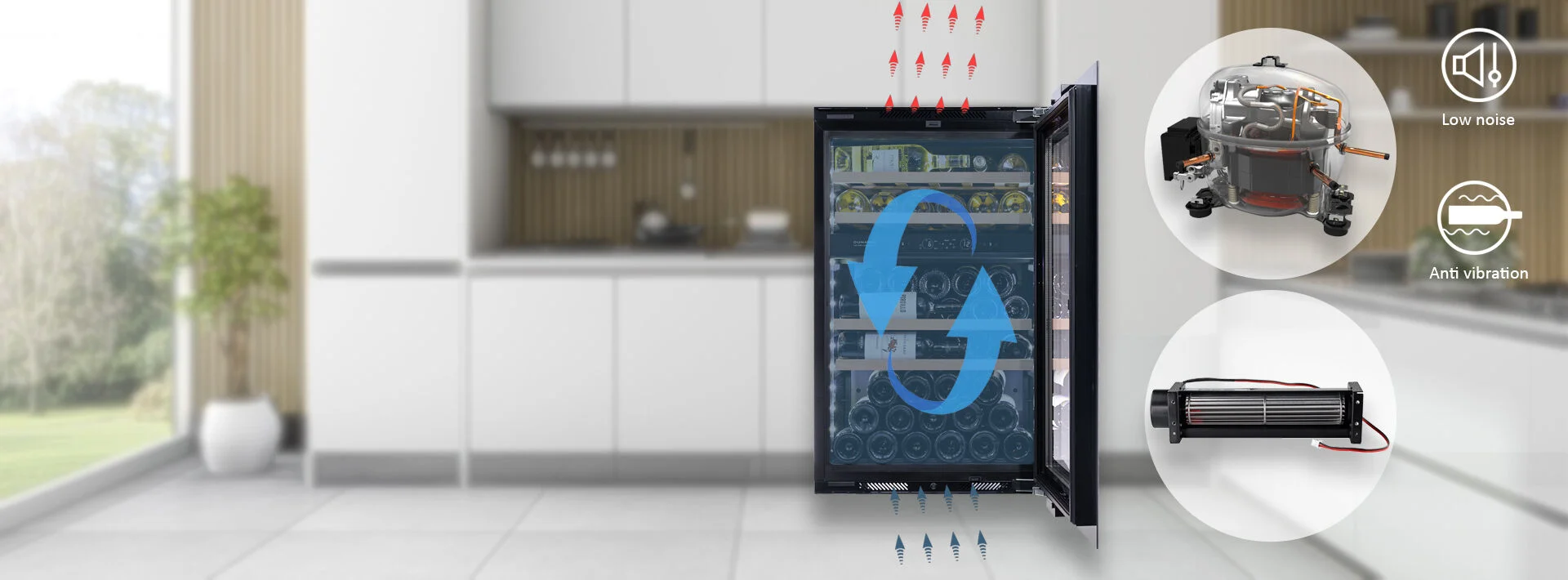 ИНВЕРТОРЕН КОМПРЕСОР И КРОСФЛОУ ВЕНТИЛАТОР